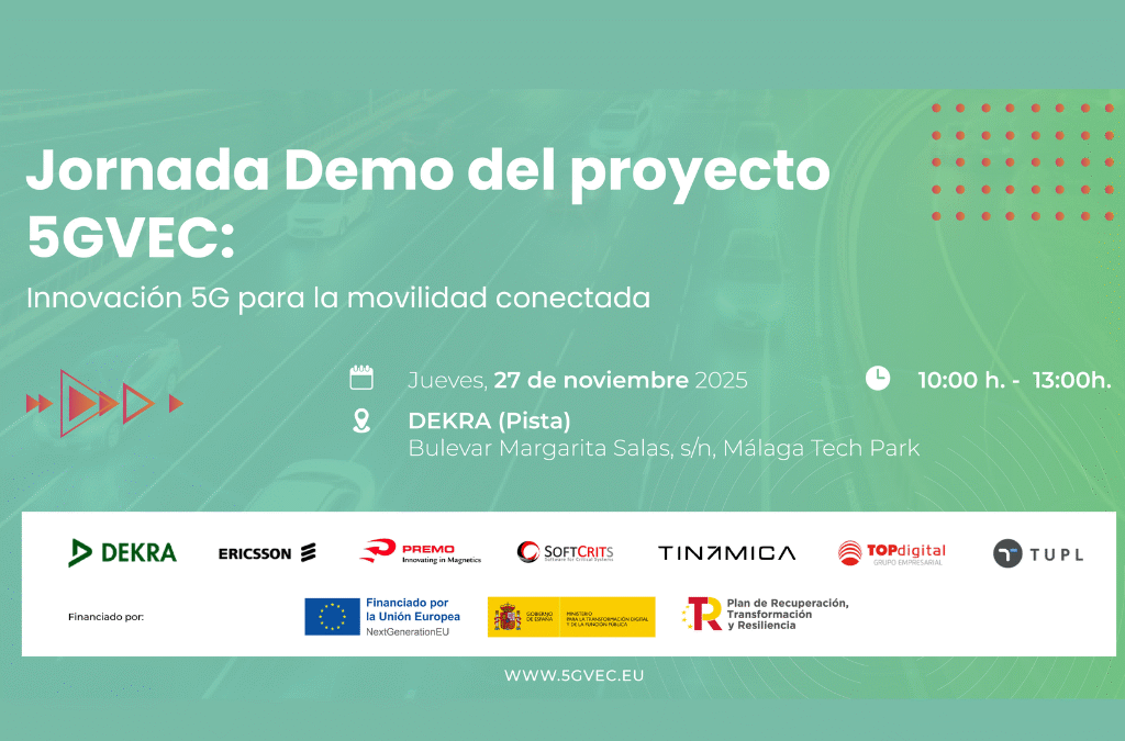 Jornada Demo del proyecto 5GVEC: Innovación 5G para la movilidad conectada